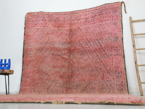 Amedras Vintage Moroccan Rug  6'8" x12'0"