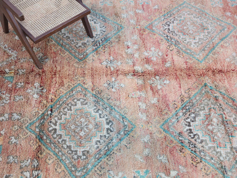 Fadia Vintage Moroccan Rug 6'9" x 12'3"