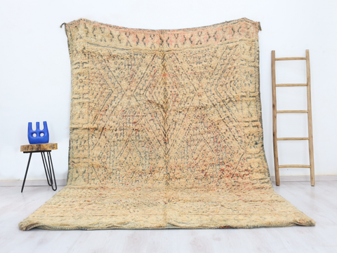 Ouraida Vintage Moroccan Rug 7'1" x 10'3"