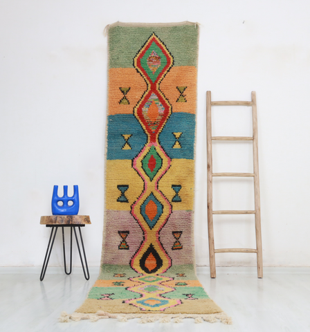 Afrad Moroccan Rug  2'5" x 11'5"