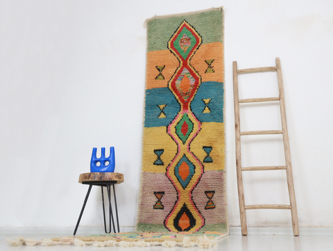 Afrad Moroccan Rug  2'5" x 11'5"
