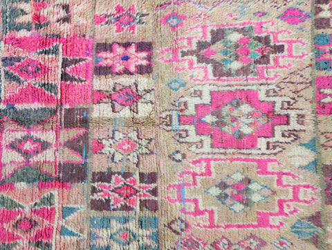 Ziri Vintage Moroccan Rug 4'3" x 6'8"