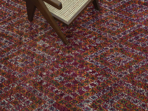 Afuray Vintage Moroccan Rug  6'9" x 9'6"