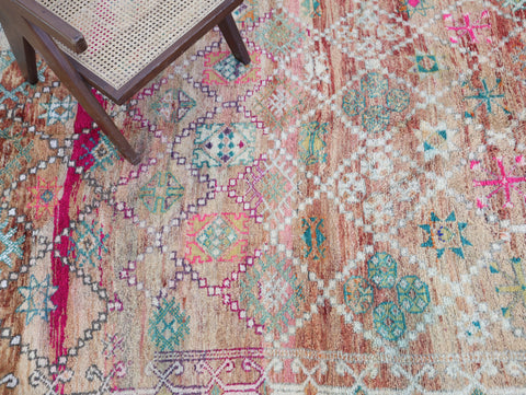Kenza Vintage Moroccan Rug 6'2" x 9'7"