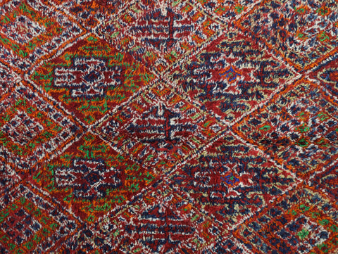 Amellalun Vintage Moroccan Rug  6'1" x 10'3"