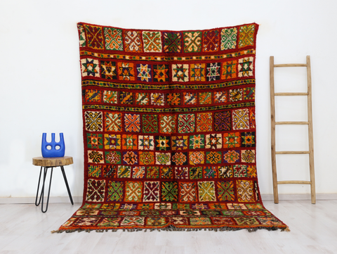 Amane Vintage Moroccan Rug 5'8" x 8'2"