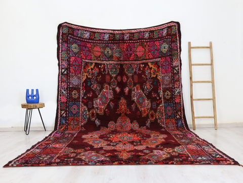 Bayane Vintage Moroccan Rug 7'2" x 11'7"