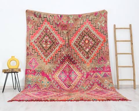 Zenata Vintage Moroccan Rug 6'3" x 8'5"
