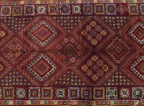 Aserdas Vintage Moroccan Rug  6'1" x 11'5"