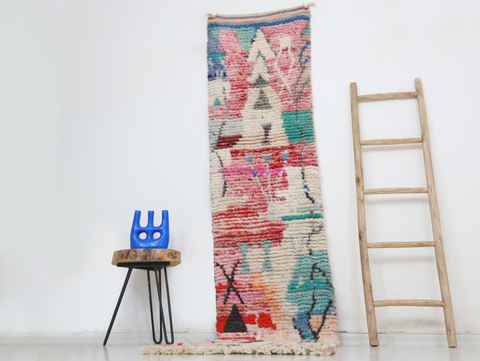 Tawurit  Moroccan Rug  2'1" x 9'8"