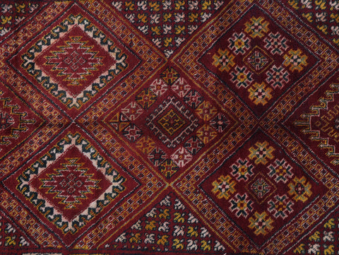Aserdas Vintage Moroccan Rug  6'1" x 11'5"