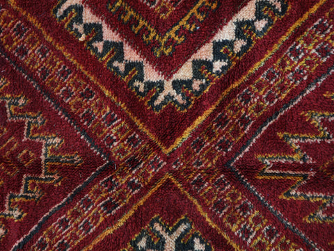 Aserdas Vintage Moroccan Rug  6'1" x 11'5"