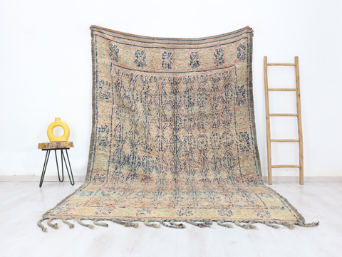 Tichka Vintage Moroccan Rug 6'7" x 10'5"
