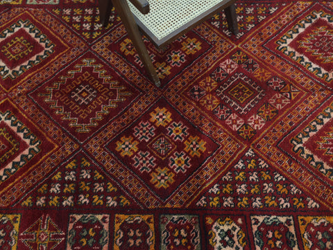 Aserdas Vintage Moroccan Rug  6'1" x 11'5"