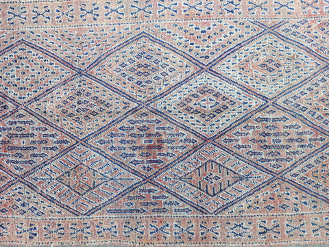 Tillelt Vintage Moroccan Rug  6'7" x 11'2"