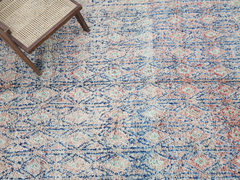 Tichka Vintage Moroccan Rug 6'7" x 10'5"