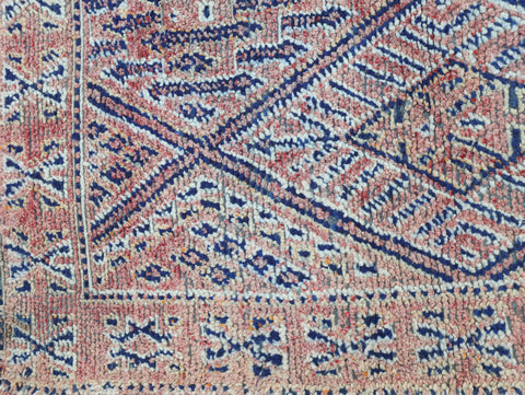 Tillelt Vintage Moroccan Rug  6'7" x 11'2"