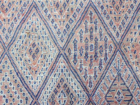 Tillelt Vintage Moroccan Rug  6'7" x 11'2"