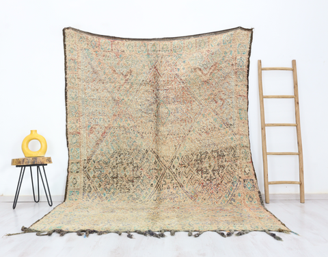 Saghro Vintage Moroccan Rug 6'5" x 9'4"