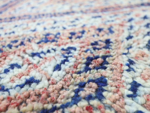 Tillelt Vintage Moroccan Rug  6'7" x 11'2"