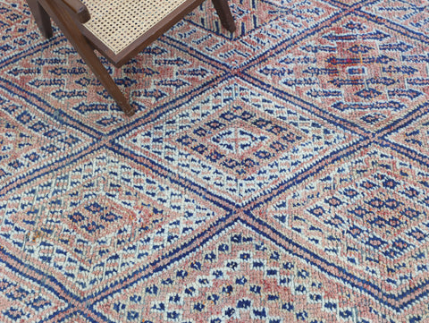 Tillelt Vintage Moroccan Rug  6'7" x 11'2"