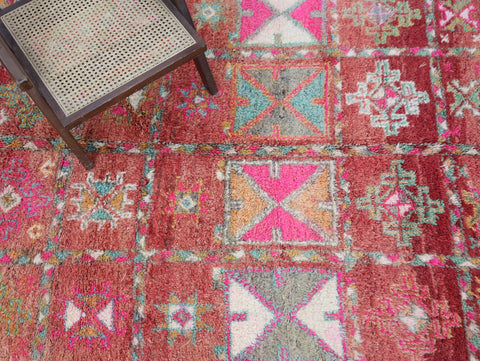 Ziri Vintage Moroccan Rug 5'5" x 9'1"