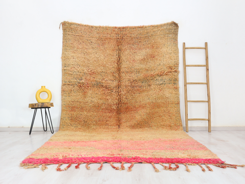 Yidir Vintage Moroccan Rug 6'6" x 11'7"
