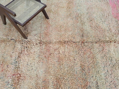 Yidir Vintage Moroccan Rug 6'6" x 11'7"