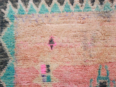 Awras Vintage Moroccan Rug  5'9" x11'8"