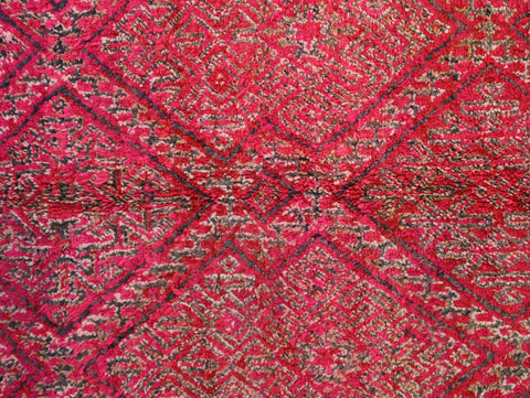 Tachfine Vintage Moroccan Rug 6'4" x 9'6"