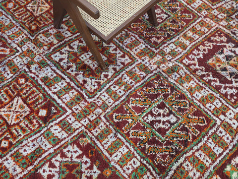 Aymur Vintage Moroccan Rug  6'5" x 11'9"