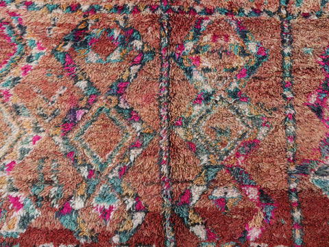 Ouassime Vintage Moroccan Rug 6'2" x 10'1"