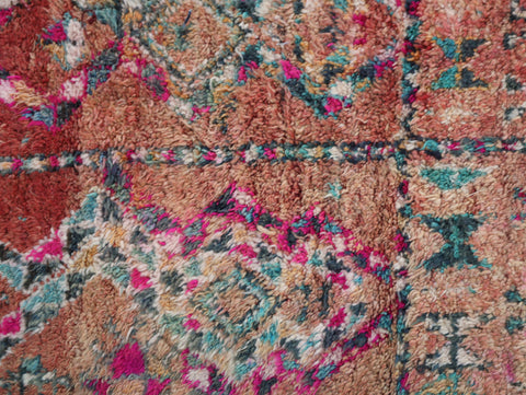 Ouassime Vintage Moroccan Rug 6'2" x 10'1"