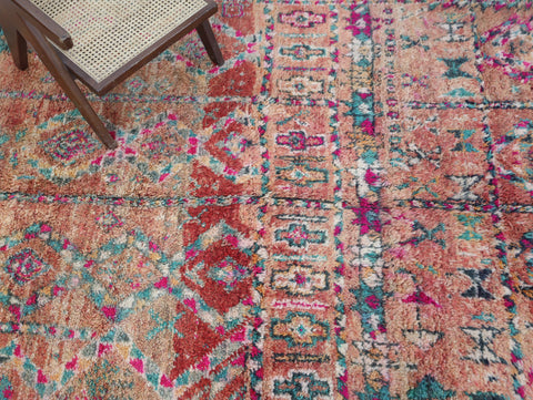 Ouassime Vintage Moroccan Rug 6'2" x 10'1"