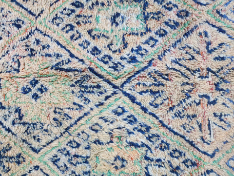 Issaf Vintage Moroccan Rug  6'6" x 9'5"