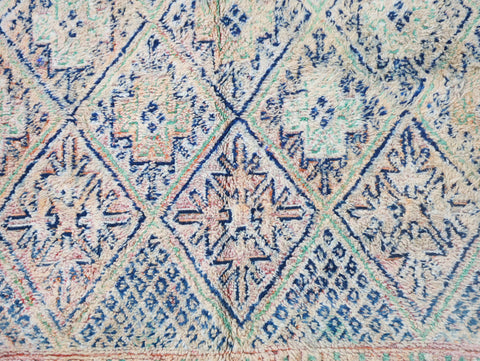 Issaf Vintage Moroccan Rug  6'6" x 9'5"