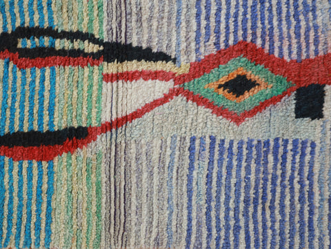 Tazrart  Moroccan Rug  2'6" x 10'8"