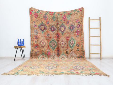 Mokrane Vintage Moroccan Rug 6'4" x 11'2"
