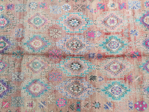 Mokrane Vintage Moroccan Rug 6'4" x 11'2"
