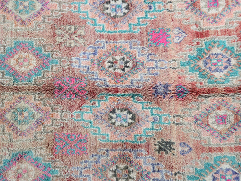 Mokrane Vintage Moroccan Rug 6'4" x 11'2"