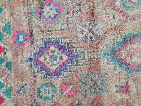 Mokrane Vintage Moroccan Rug 6'4" x 11'2"