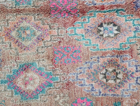 Mokrane Vintage Moroccan Rug 6'4" x 11'2"