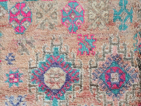 Mokrane Vintage Moroccan Rug 6'4" x 11'2"
