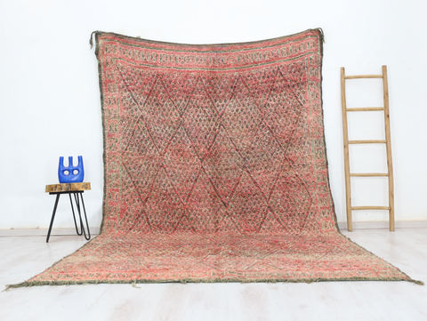 Mazigh Vintage Moroccan Rug 6'9" x 10'7"