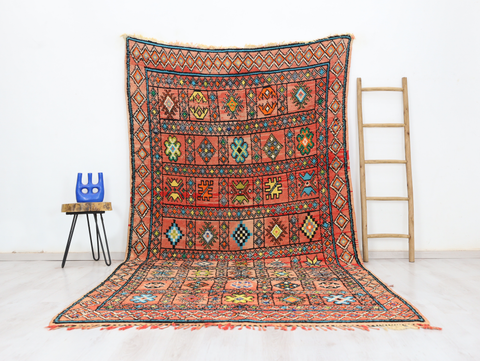 Massyl Vintage Moroccan Rug 6'0" x 11'3"
