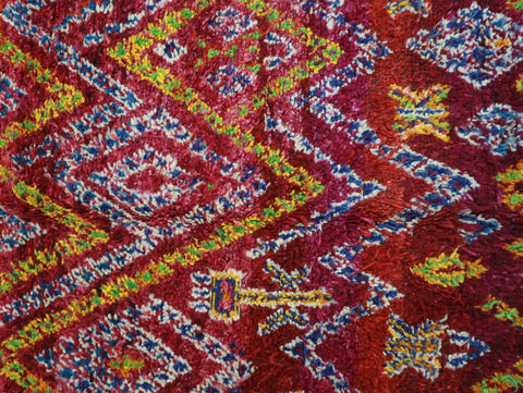 Tanirt  Vintage Moroccan Rug  6'2" x 10'3"