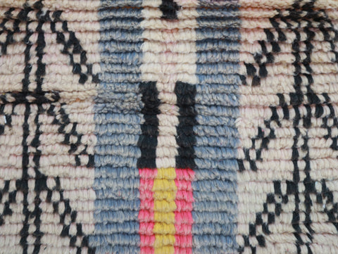 Tizzoughin Moroccan Rug  2'4 " x 10'9"