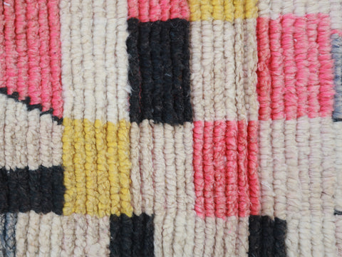 Tizzoughin Moroccan Rug  2'4 " x 10'9"