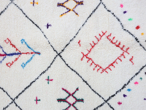 Awrigha Beni Ourain Rug 5'4" x 8'9"