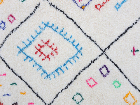 Awrigha Beni Ourain Rug 5'4" x 8'9"